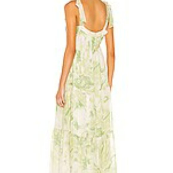 EXCELLENT CONDITION!!! Line + Dot Palm Maxi - Casual Dress - Rent the Runway - Picture 5 of 9